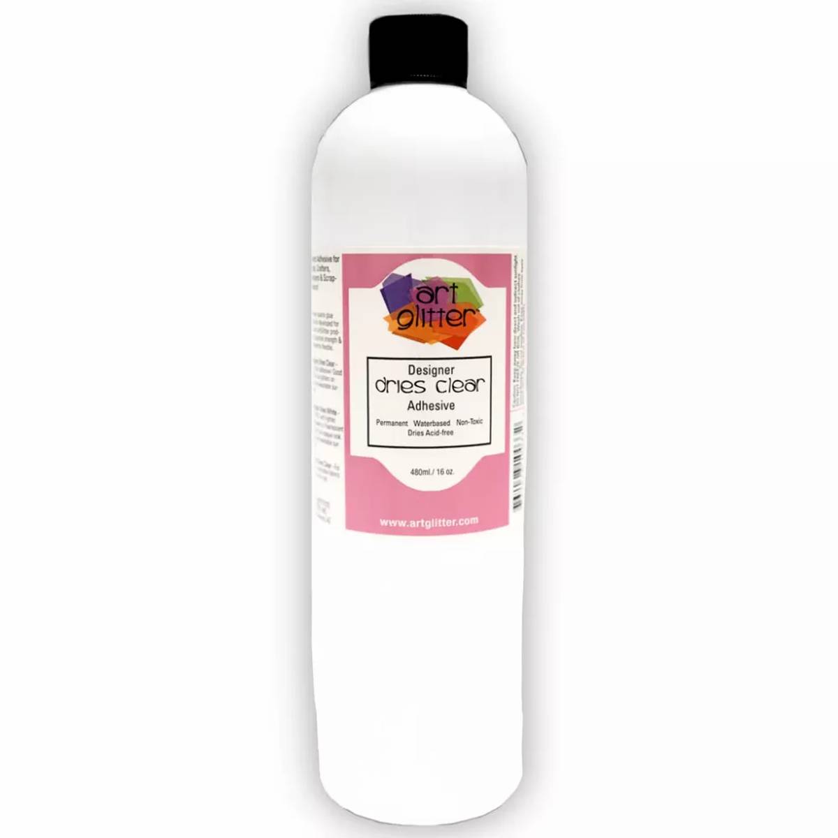 Art Glitter Designer Dries Clear Adhesive 16 oz Scrappiness AS