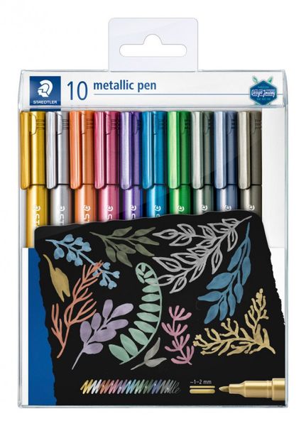 Hovedbilde Metallic Penner 10pk