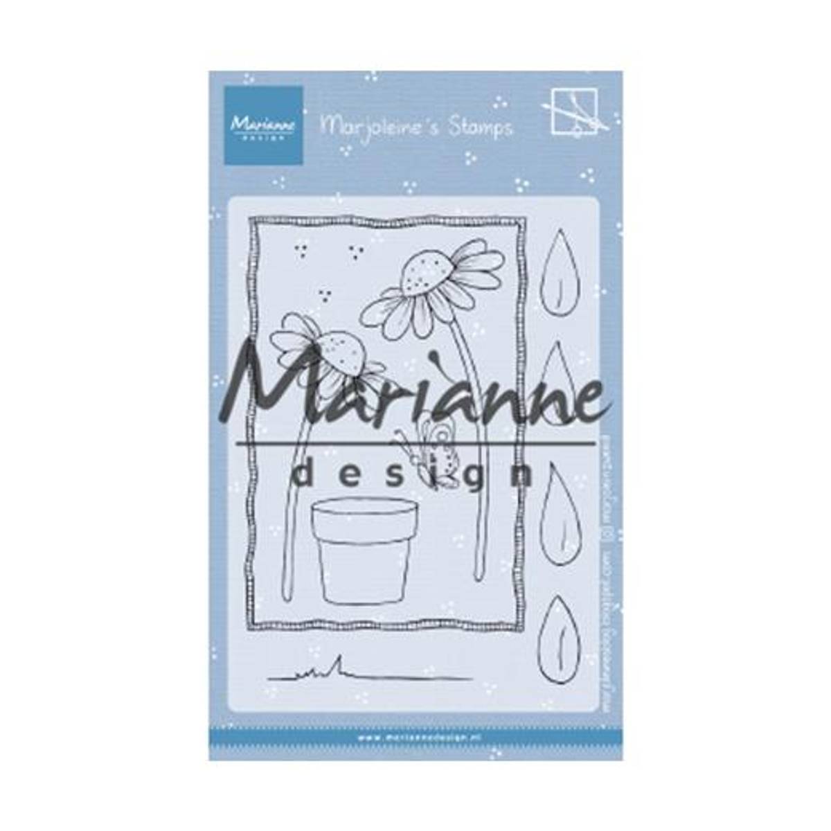 Marjoleine’s Stamps Daisies