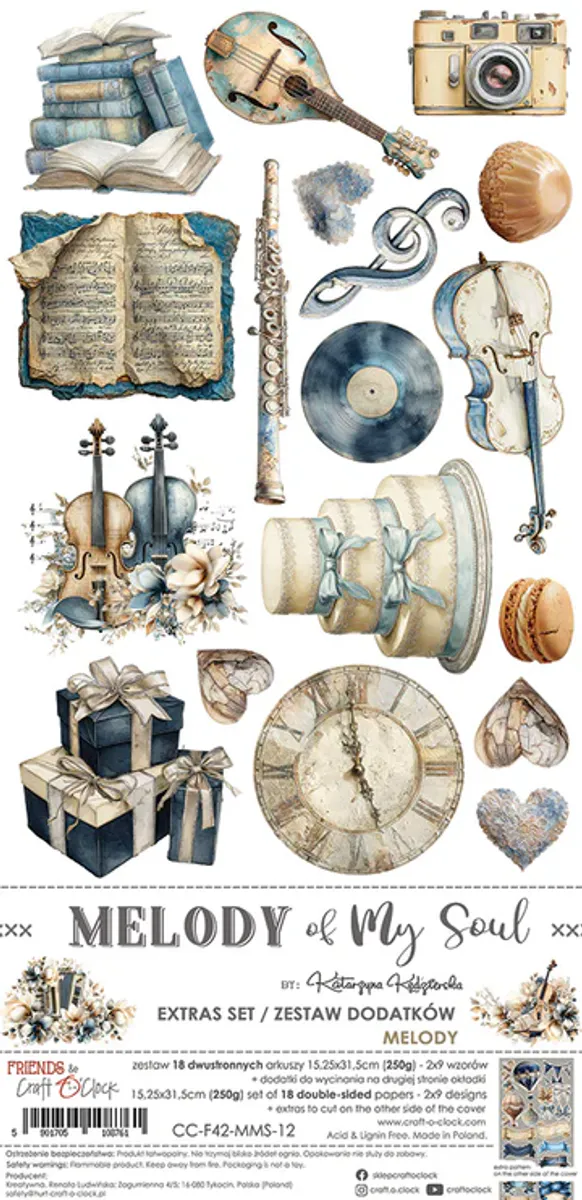 Melody Of My Soul- Melody Klippeblokk 6x12