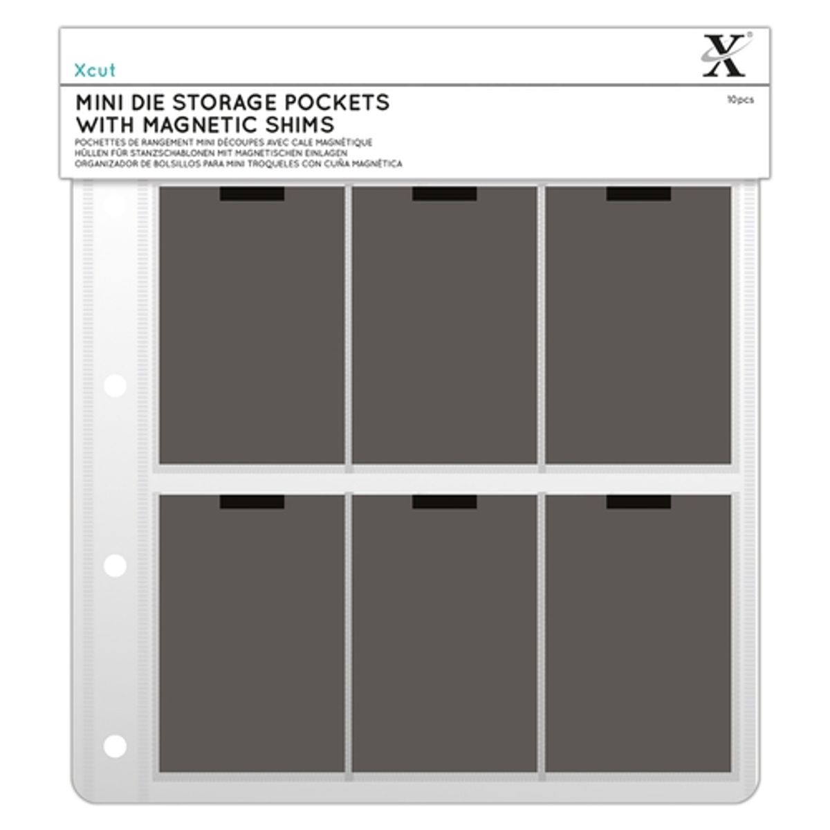 Mini Die Storage Wallets w/ Magnetic Shims